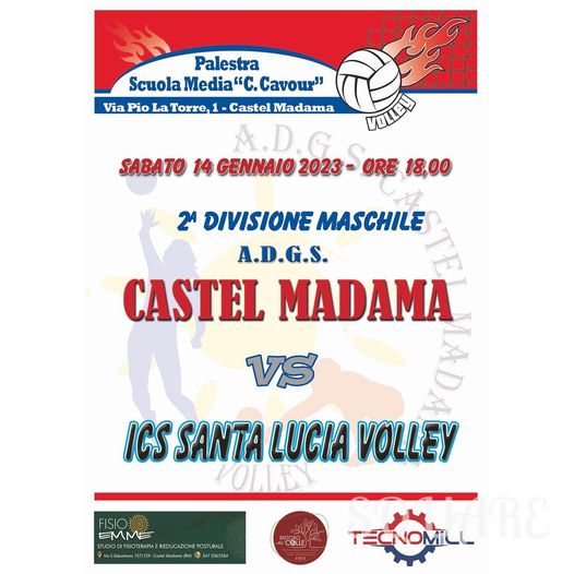 ADGS Castel Madama – ICS Volley Santa Lucia