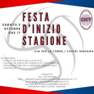 Festa Inizio Stagione 2024-2025