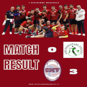 1^ Div. M. – Asd Poolstars Volley Under vs Bit Time Tecnomill Castel Madama Volley 0 – 3