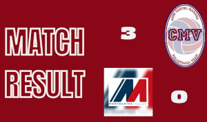 1^ Div. M. – Bit Time Tecnomill Castel Madama Volley VS Montmartre Volley 3 – 0