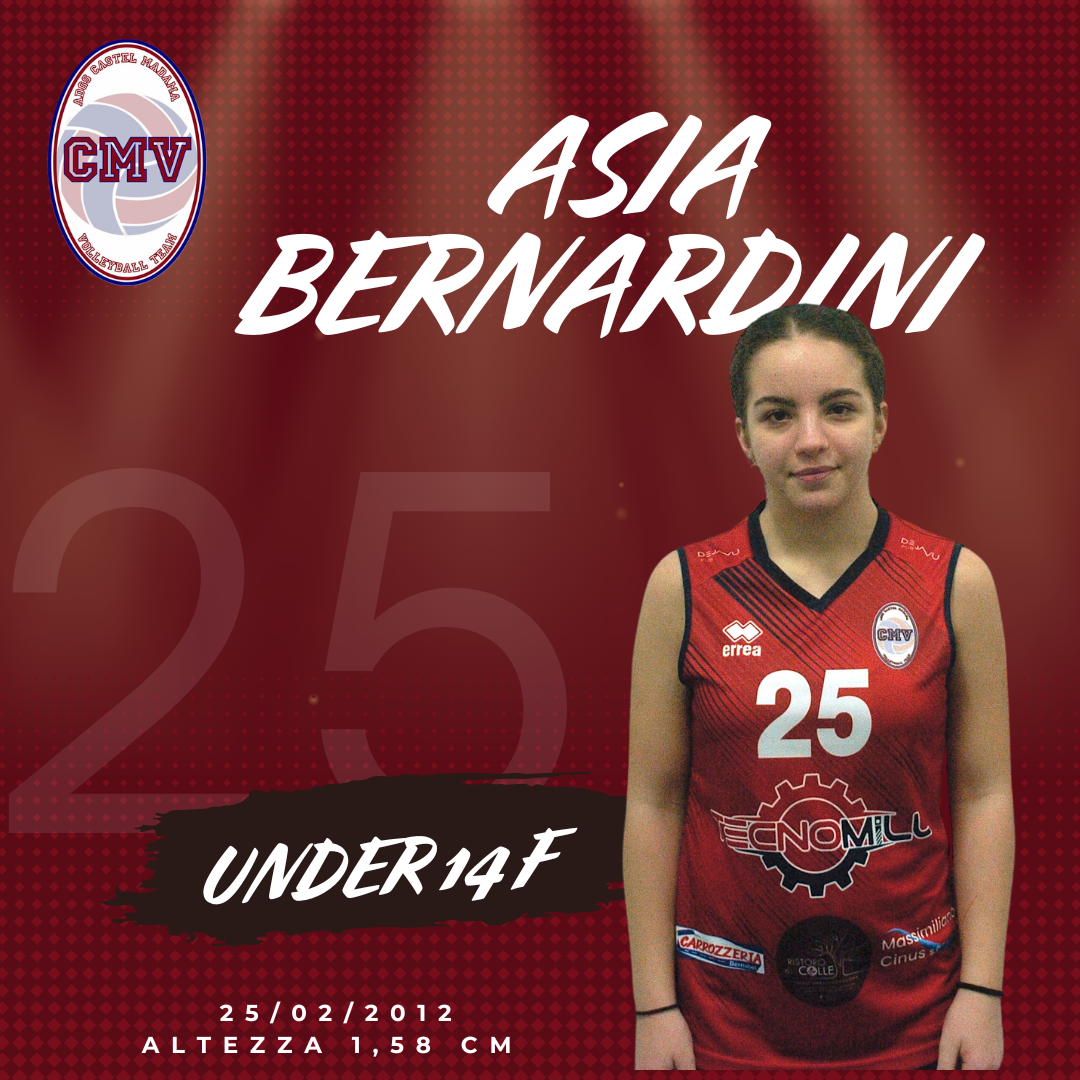 Asia Bernardini U14F 2024-2025