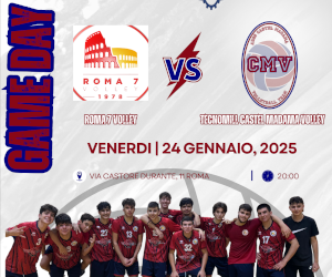 Under 17 M. – Roma 7 VS Tecnomill Castel Madama Volley 24 Gennaio 2025