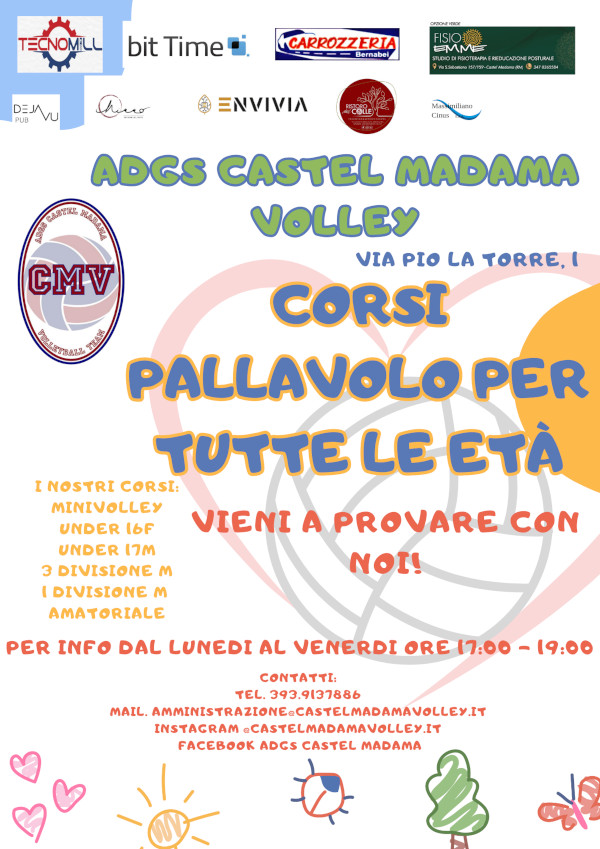 Corsi Pallavolo 600