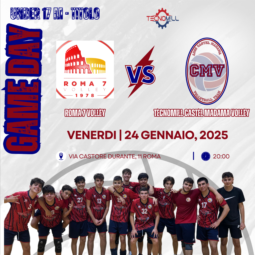 U17M Roma 7 Volley VS CMV