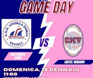 Under 16 F. Girone Indaco – Andrea Doria VS Adgs Castel Madama – 12 gennaio 2025 3-0