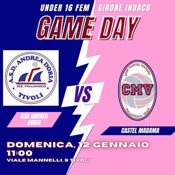 Under 16 Fem Girone Indaco 12012025